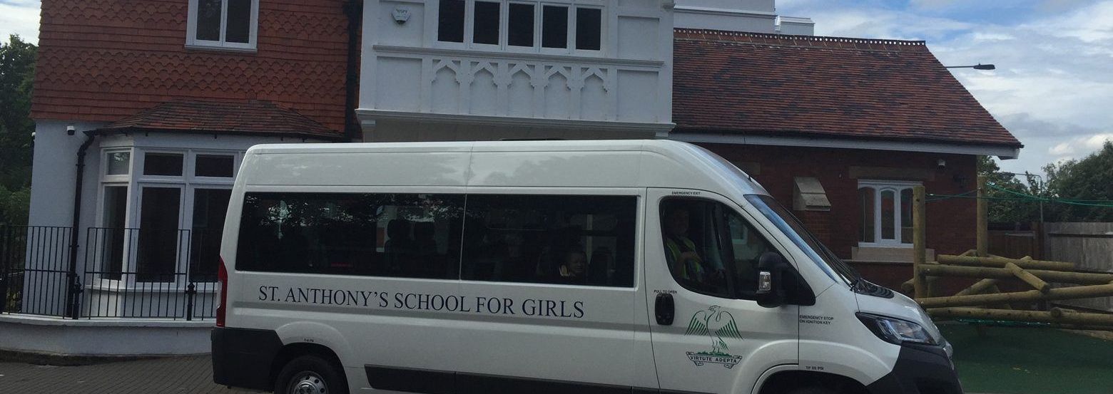 St Anthony's Girls School Minibus