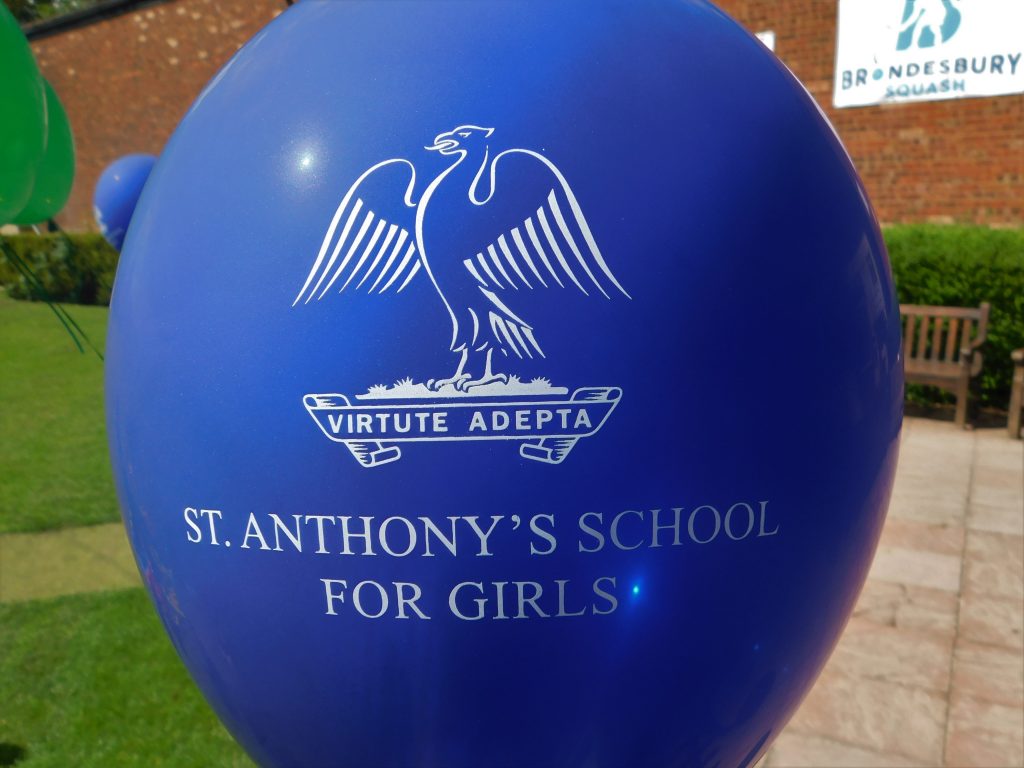 St Anthony's Girls personalised balloon
