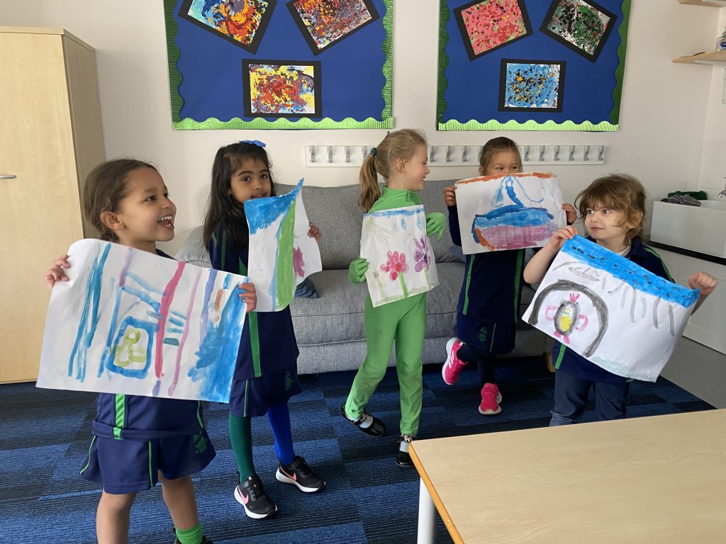 Pupil Earth Day Paintings